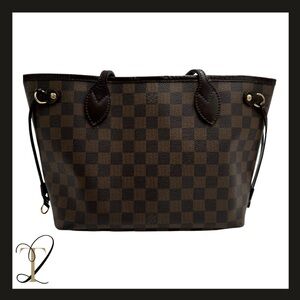 Louis Vuitton Damier Ebene Neverfull PM Tote